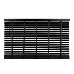 Houten Jaloezie Zwart - 220x210 cm