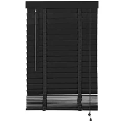 Houten Jaloezie Zwart - 60x130 cm