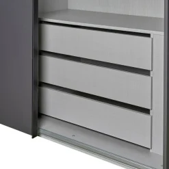 Inzetladeblok 100 cm Bakel Grijs