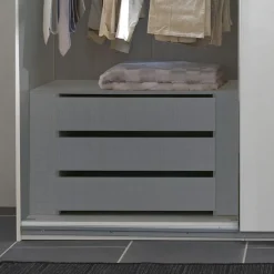 Inzetladeblok 100 cm Oss Grijs