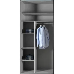 Kastindeling 110 cm Aalst Grijs