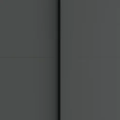 Kledingkast Aalst Donkergrijs - 135x210x65 cm