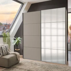 Kledingkast Aalst Taupe - 180x210x65 cm