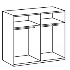 Kledingkast Aalst Taupe - 180x210x65 cm