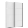 Kledingkast Aalst Wit - 135x210x65 cm