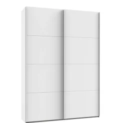 Kledingkast Aalst Wit - 135x210x65 cm