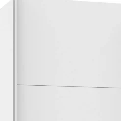 Kledingkast Aalst Wit Spiegel - 180x210x65 cm