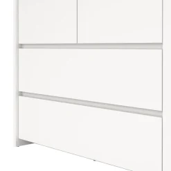 Kledingkast Atlanta Wit - 149x202x58 cm