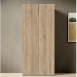 Kledingkast Baarlo Naturel - 80x176x52 cm