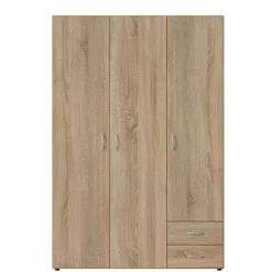Kledingkast Baarlo Naturel - 120x176x52 cm