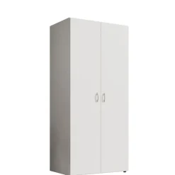 Kledingkast Baarlo Wit - 80x176x52 cm