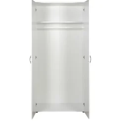 Kledingkast Baarlo Wit - 80x176x52 cm