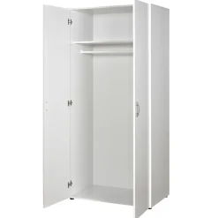 Kledingkast Baarlo Wit - 80x176x52 cm