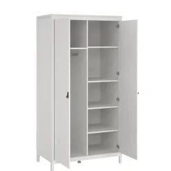 Kledingkast Dallas Wit - 103x199x59