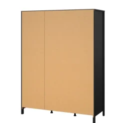 Kledingkast Dallas Zwart - 150x199x59