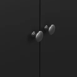 Kledingkast Dallas Zwart - 150x199x59