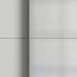 Kledingkast Elsen Wit - 135x198x64 cm