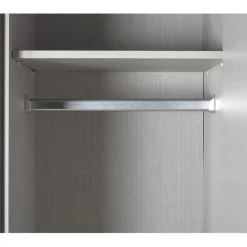 Kledingkast Elsen Wit - 135x198x64 cm