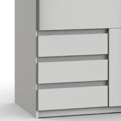 Kledingkast Elsen Wit - 179x198x64 cm