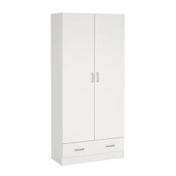 Kledingkast Harper Wit - 80x171x36 cm