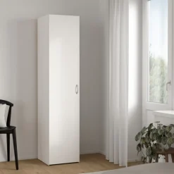 Kledingkast Harper Wit - 40x176x42 cm