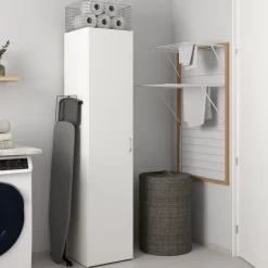 Kledingkast Harper Wit - 40x176x42 cm