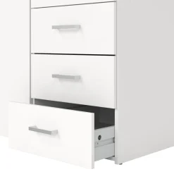 Kledingkast Harper Wit - 78x201x50 cm