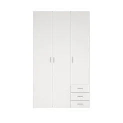 Kledingkast Harper Wit - 116x201x50 cm