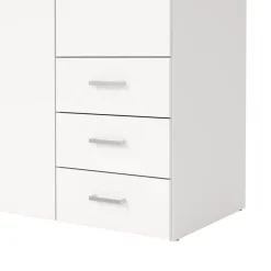 Kledingkast Harper Wit - 116x201x50 cm