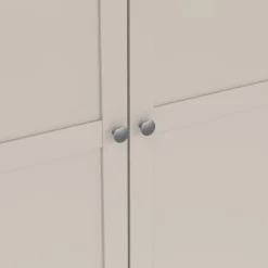 Kledingkast Indy Taupe - 196x200x62 cm