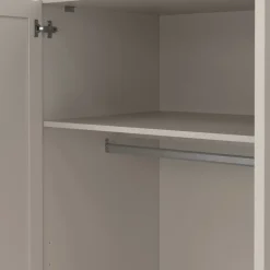 Kledingkast Indy Taupe - 147x200x62 cm