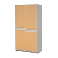 Kledingkast Indy Taupe - 99x200x62 cm