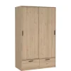 Kledingkast Jasper Eiken - 121x200x60 cm