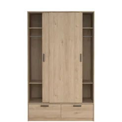 Kledingkast Jasper Eiken - 121x200x60 cm