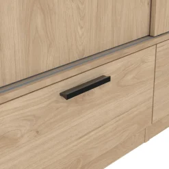 Kledingkast Jasper Eiken - 121x200x60 cm