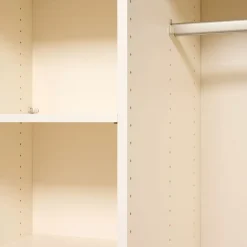 Kledingkast Legado Beige / Wit - 253x236x65 cm