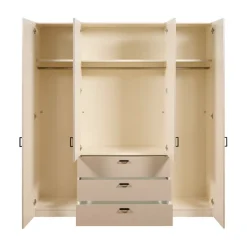 Kledingkast Legado Beige - 200x220x57 cm