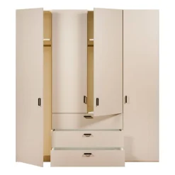 Kledingkast Legado Beige - 200x220x57 cm