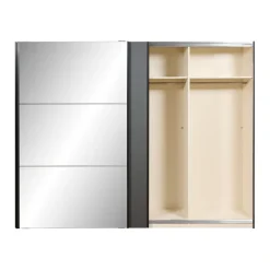 Kledingkast Legado Zwart - 278x220x65 cm