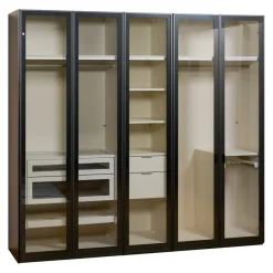 Kledingkast Legado Zwart - 250x236x57 cm