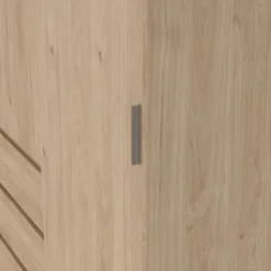 Kledingkast Luna Eiken - 119x201x60 cm