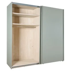 Kledingkast Menta Groen - 200x217x67 cm