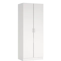 Kledingkast Miami Wit - 79x200x50 cm