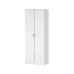 Kledingkast Miami Wit - 70x181x36 cm