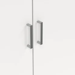 Kledingkast Miami Wit - 70x181x36 cm