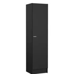 Kledingkast Miami Zwart - 49x200x47 cm