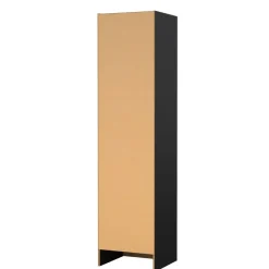 Kledingkast Miami Zwart - 49x200x47 cm