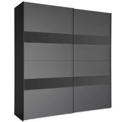 Kledingkast Mierlo Donkergrijs - 225x236x65 cm