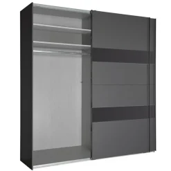 Kledingkast Mierlo Donkergrijs - 225x208x65 cm