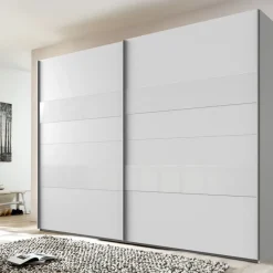 Kledingkast Mierlo Wit - 225x208x65 cm